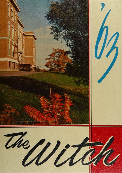 1963 Yearbook From Salem High School From Salem Massachusetts