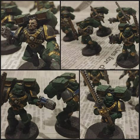 Dark Angels Jump Assault Marines By Jamiewarpainting On Deviantart