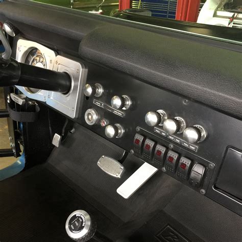 Mitchs Billet Accessorized Dash 1976 Bronco Is Coming Along Earlybronco Fordbronco