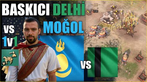 Age of Empires IV Kule Rush Delhi MOĞOL HANIMIN GÜCÜ AoE4 Moğol