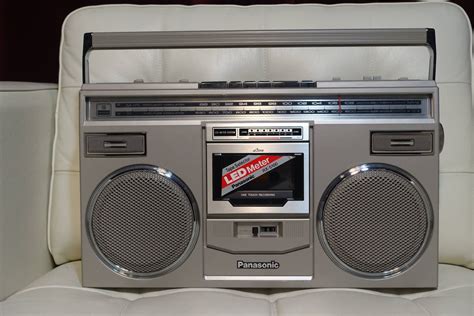 80 S Panasonic RX 5100 Vintage Boombox AM FM Cassette Player Recorder