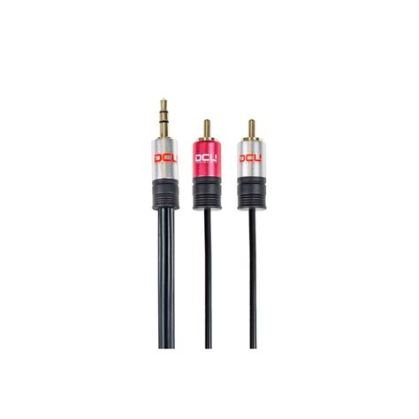 Conexión JACK 3 5 Stereo a 2RCA Macho