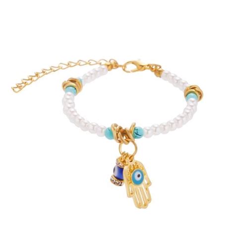 Style 4 Bracelet Turc Mauvais Œil Porte bonheur Pour Femmes Bijoux