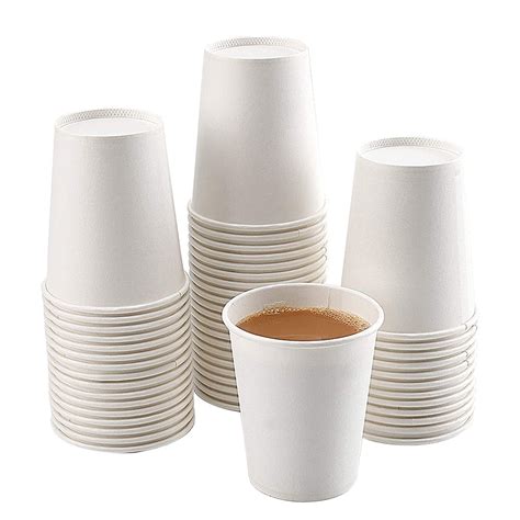 Paper Cups Pack Oz Paper Cups Paper Coffee Cups Oz Hot Cups