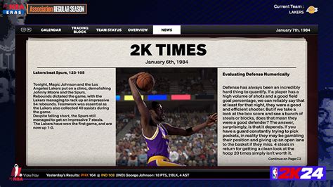 MyNBA Mode NBA 2K24