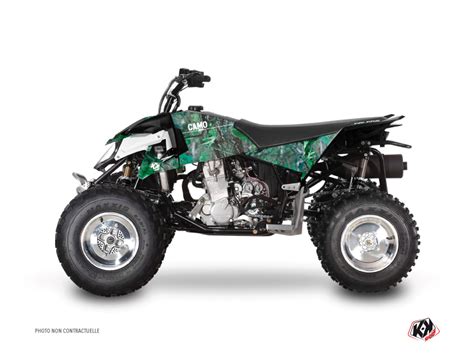 Kit Déco Quad Camo Polaris Outlaw 450 Vert Kutvek Kit Graphik