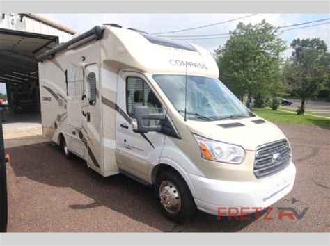 Used 2017 Thor Motor Coach Compass 23tb Motor Home Class C Diesel At