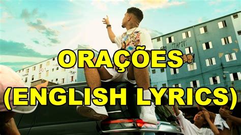 6 VEIGH ORAÇÕES ENGLISH LYRICS YouTube