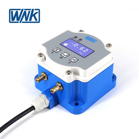 Wnk 4 20mA 0 10V Differential Pressure Transmitter For HVAC Ventilation