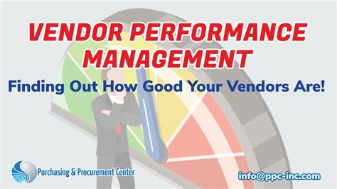 Vendor Performance Management