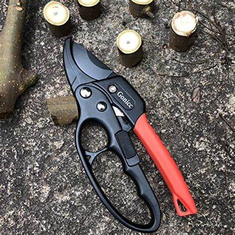 Gonicc 8 Professional Ratchet Anvil Pruning Shears GPPS 1011