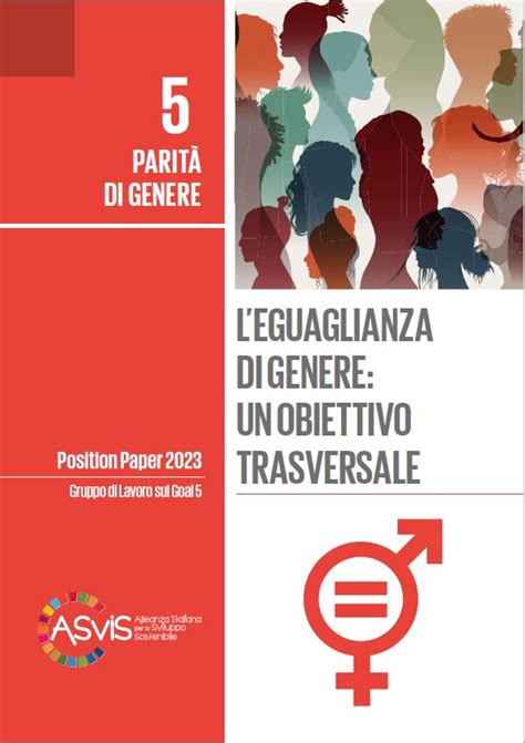 ASviS Position Paper 2023 Obiettivo 5 Agenda 2030 Copertina Informare