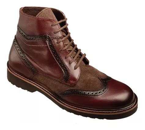 Botas Bostonianas Hombre Combat Ligeras Modernas Evolucion Meses Sin