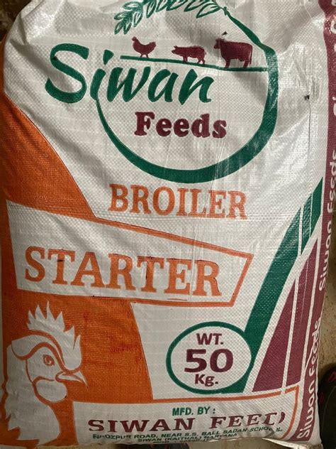 Siwan Broiler Pre Starter Crumb Packaging Type Hdpe Bag Packaging