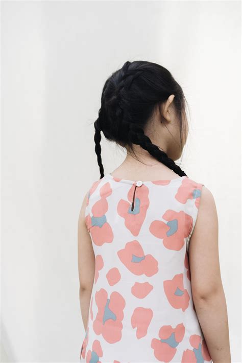 Kimi Dress In Pansy Kids Wearkimoto