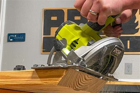 Ryobi 18V Cordless 6 1 2 Inch Circular Saw Review HP Brushless