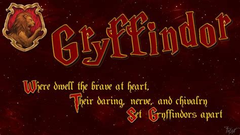 Gryffindor Hogwarts House Wallpaper