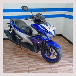 YAMAHA AEROX 155 VVA 2017 PLAT 2027 INDAH MOTOR