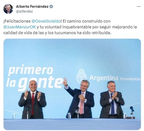 Tras la victoria del peronismo en las elecciones Alberto Fernández