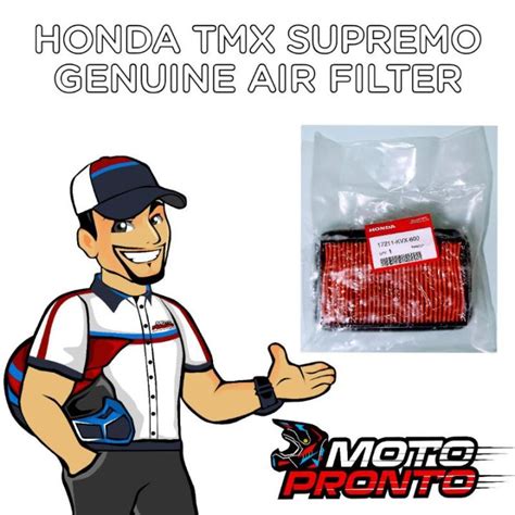 Ready Stock GENUINE HONDA TMX SUPREMO AIR FILTER Lazada PH