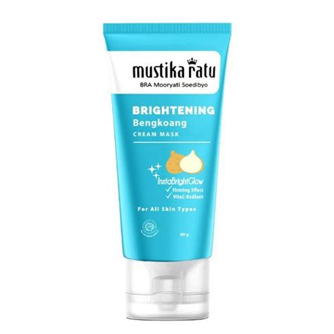 Jual Mustika Ratu Brightening Bengkoang Cream Mask 60gr Shopee Indonesia