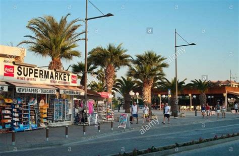 A Supermarket In Ayia Napa Cyprus Ayia Napa Cyprus Supermarket