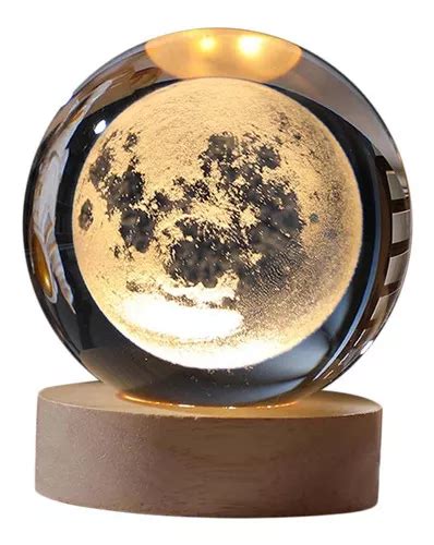 Luces Nocturnas Moon Planetary Crystal Ball MercadoLibre