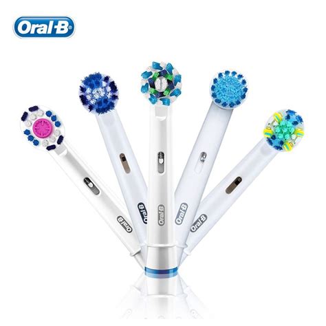 5 in 1 Genuine Oral B Toothbrush Heads EB17 EB18 EB20 EB25 EB50 ...