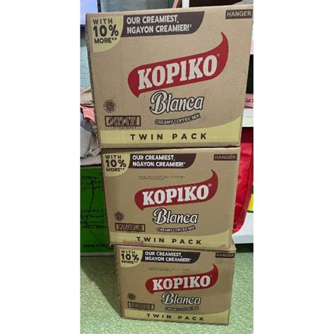 Box Kopiko Blanca Twin 12x10 2x29g Shopee Philippines