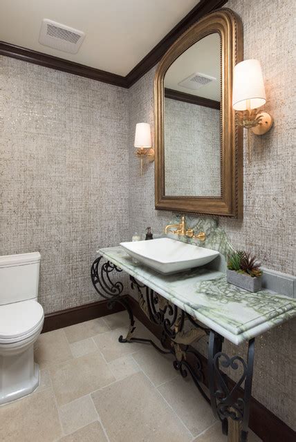 Tuscan Style Home French Country Cloakroom Los Angeles By