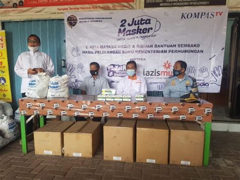 Kemenhub Ri Lazismu Salurkan Juta Masker Dan Paket Sembako Lazismu