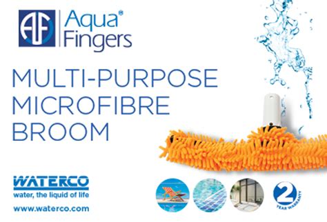 Waterco Manufactures The Worlds First Microfibre Pool Broom Splash