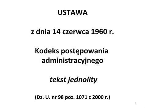 Pdf Kodeks Post Powania Administracyjnego Dokumen Tips