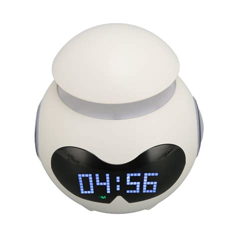 MAVIS LAVEN Kids Digital Alarm Clock Night Light withMusic Facial ...