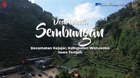 ADWI 2022 Desa Wisata Sembungan Kab Wonosobo Jawa Tengah YouTube