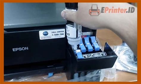 Cara Mengisi Tinta Printer Epson L Eprinter Id