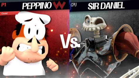 Peppino Spaghetti Vs Sir Daniel Fortesque In Smash Ultimate Youtube