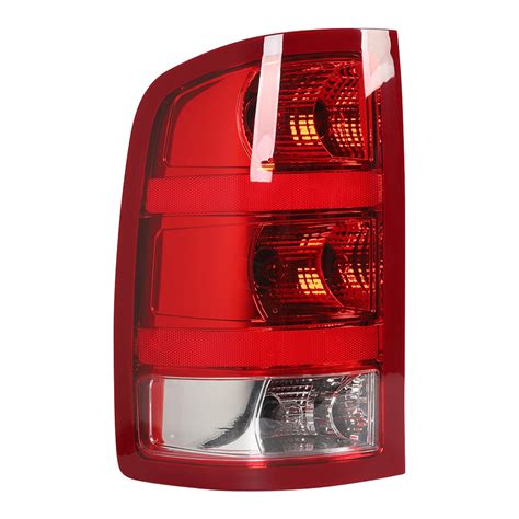 Rear Tail Light Assembly Red Led Replacement Brake Lamp For Silverado