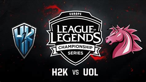 Unicorns Of Love Vs H2K EU LCS Summer Regional Qualifier Game 1