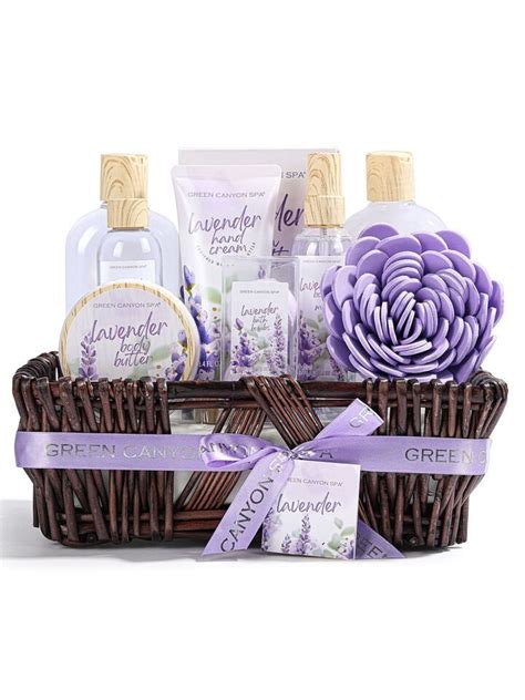 Green Canyon Spa Gift Baskets For Women Birthday Gift Sets Pcs