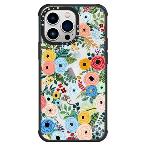 Pastel Floral Garden Phone Case Iphone 13 Pro Case Mosnovo