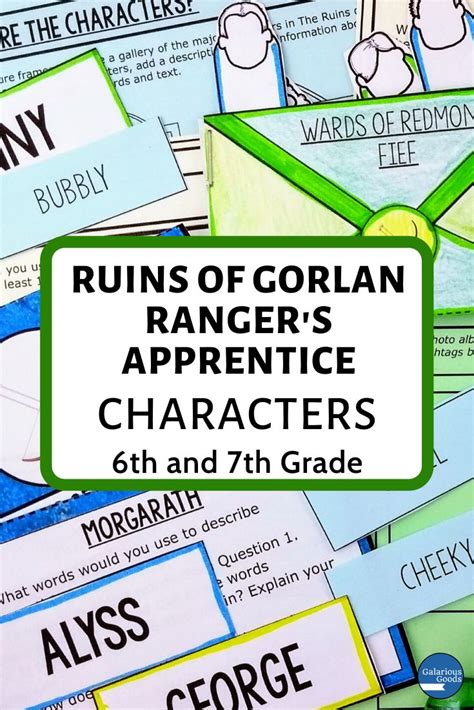 Ranger S Apprentice The Ruins Of Gorlan Characters Rangers