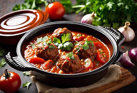 Tagine De Kefta Marocain Recette Authentique De Boulettes Pic Es