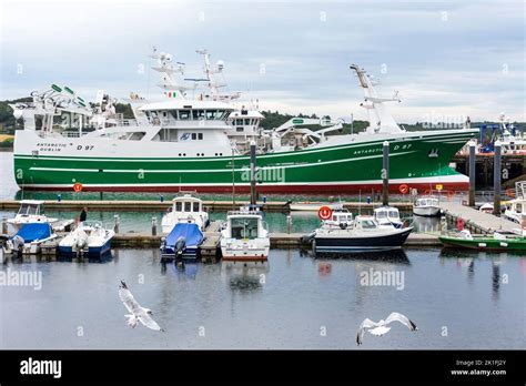 Killybegs fishing port harbour in County Donegal, Ireland Stock Photo ...