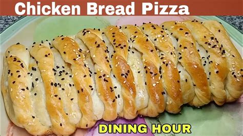 Chicken Bread Pizza Without Cheese How To Make Pizza Bread Pizza