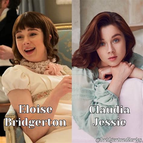 Bridgerton Diaries On Instagram Claudia Jessie As Eloise Bridgerton📒🤎