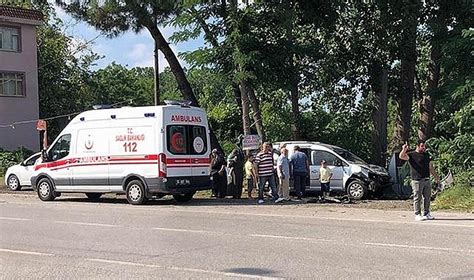 Samsun Da Trafik Kazas Yaral Asay Samsun Hedef Halk Gazetesi