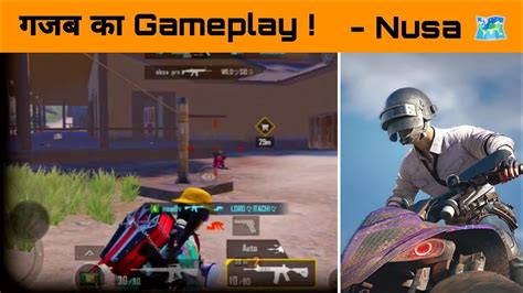 Playing Nusa Map On Bgmi Gajab Ka Gameplay Bgmi Igrowdy Pubg