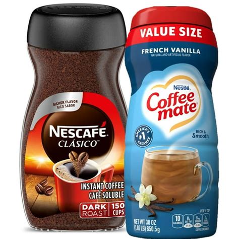 nescafe clasico dark roast instant coffee  oz  nestle coffee