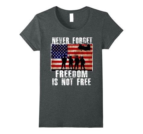 Never Forget Freedom Is Not Free Memorial Day T Shirt 4lvs